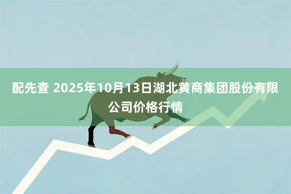 配先查 2025年10月13日湖北黄商集团股份有限公司价格行情