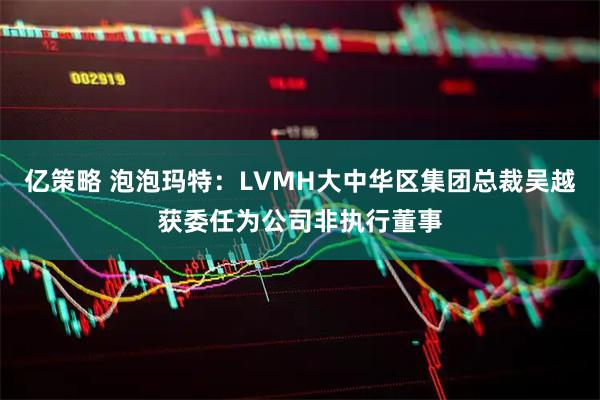 亿策略 泡泡玛特：LVMH大中华区集团总裁吴越获委任为公司非执行董事